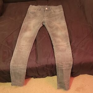 Men's mnml skinny jeans Size 29 dark green